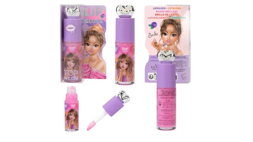 TOPModel Lipgloss Glow BEAUTY and ME sortiert