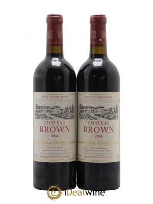 Château Brown  2004 - Lot de 2 Bouteilles