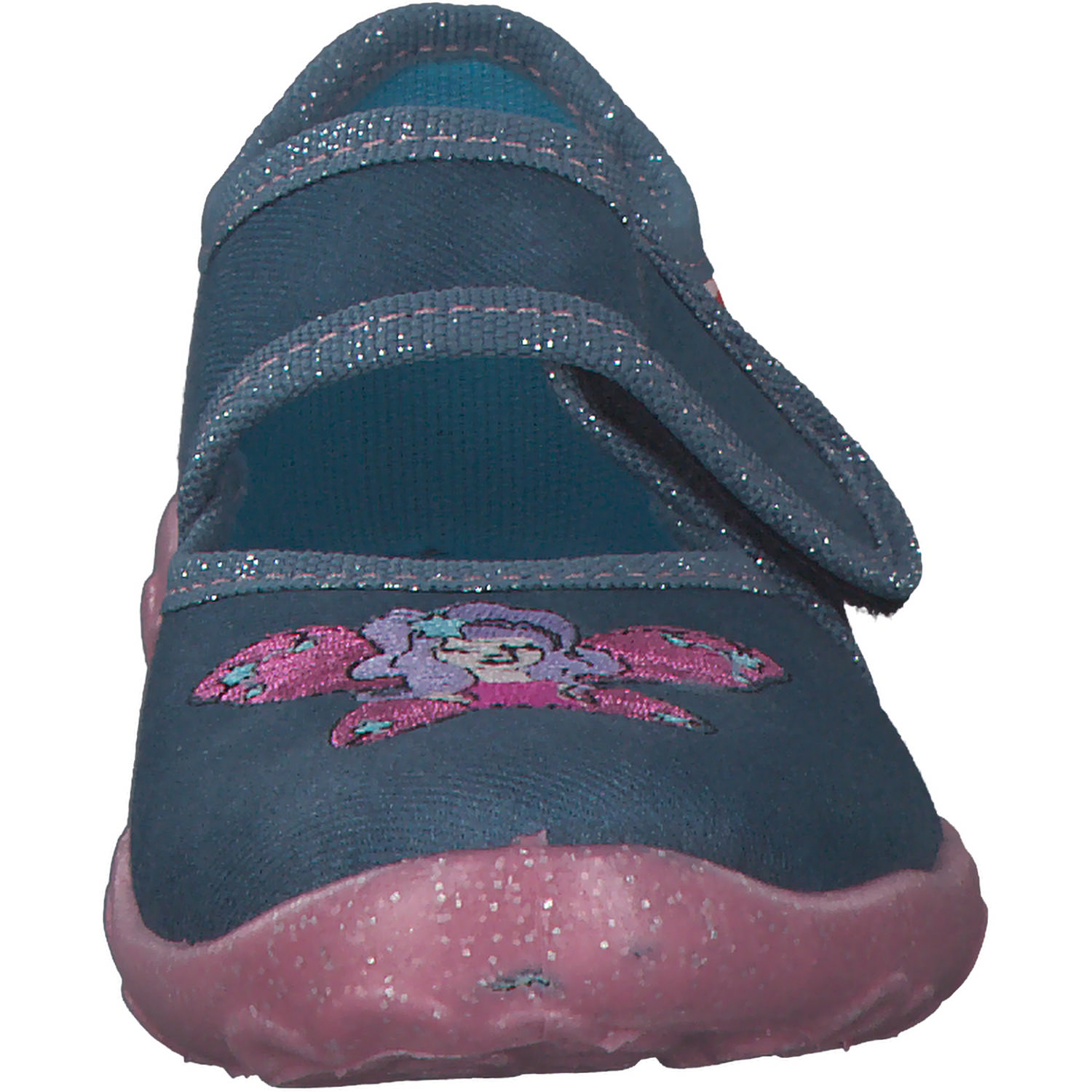 Superfit BONNY 00282, Hausschuhe, Kinder, Blau/Rosa