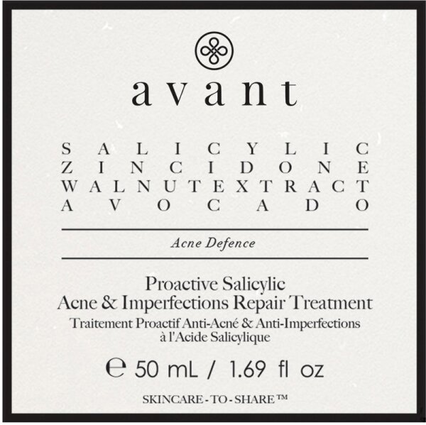 Avant Acne Defence Proactive Salicylic Acne & Imperfections Repair Treatment Gesichtscreme
