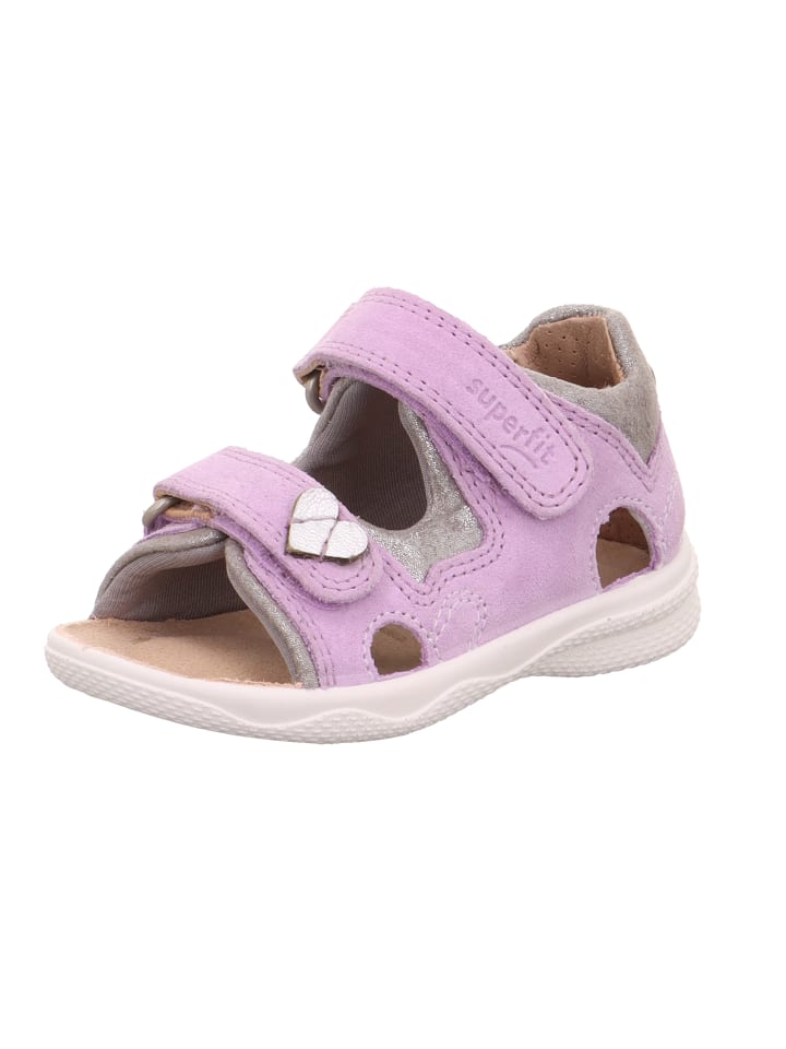 superfit Lauflernsandale POLLY in Lila/Silber günstig kaufen
