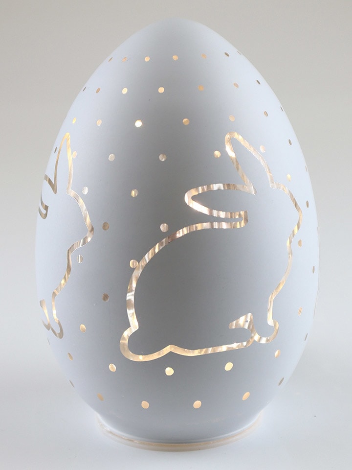 AM Design LED-Dekoleuchte ''Ei Hase'' in Weiß - (H)17 x Ø 12 cm günstig kaufen onesize