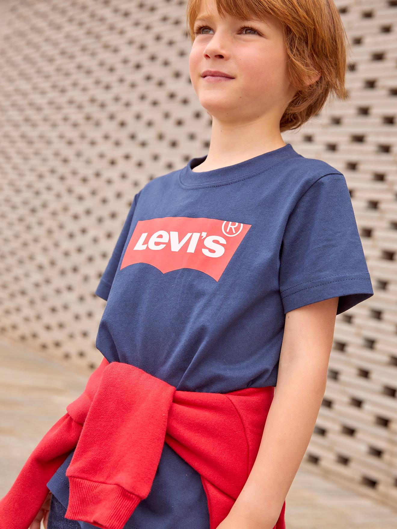 T-shirt Batwing bébé LEVI'S marine