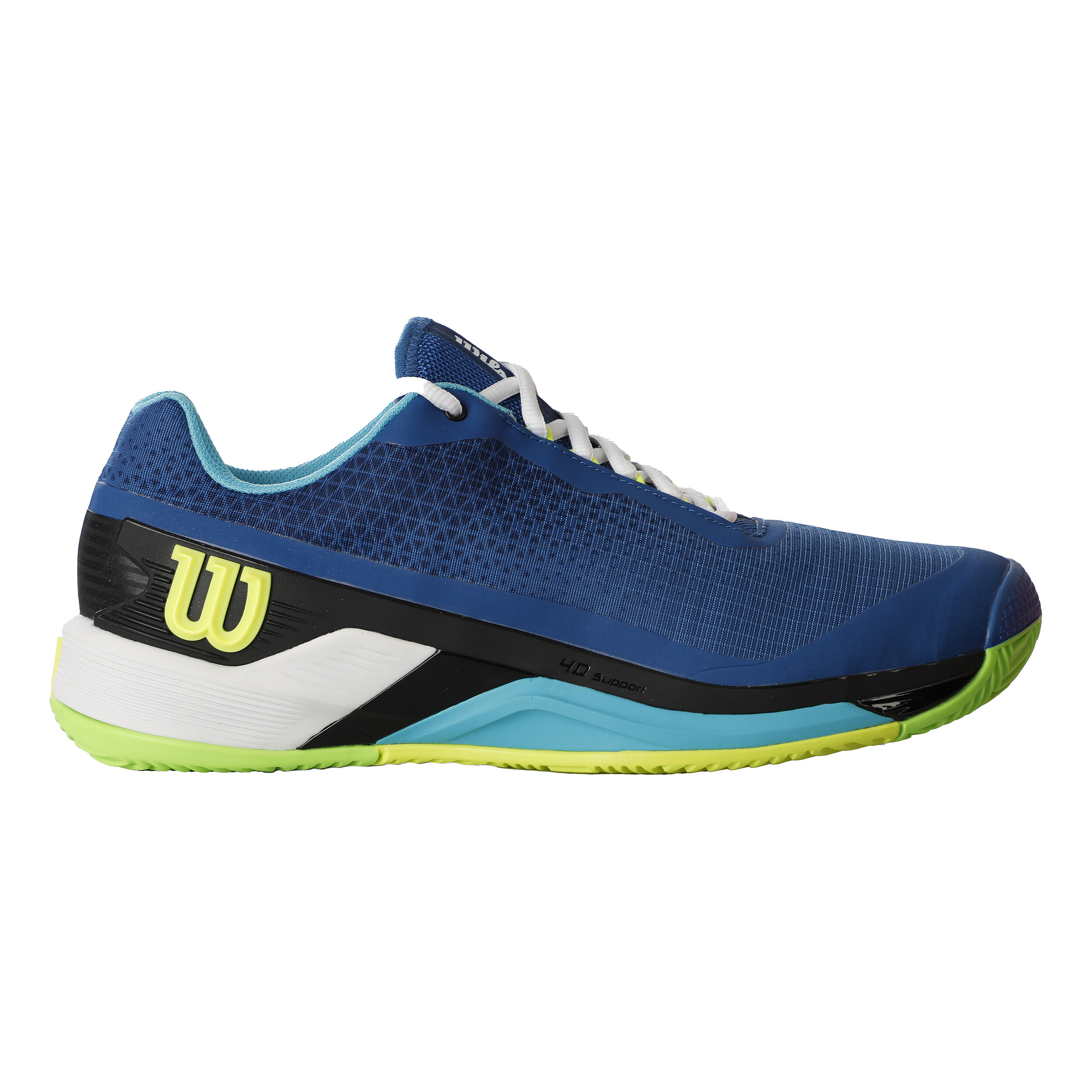 Rush 4.0 Sandplatzschuh Herren - Blau, Schwarz