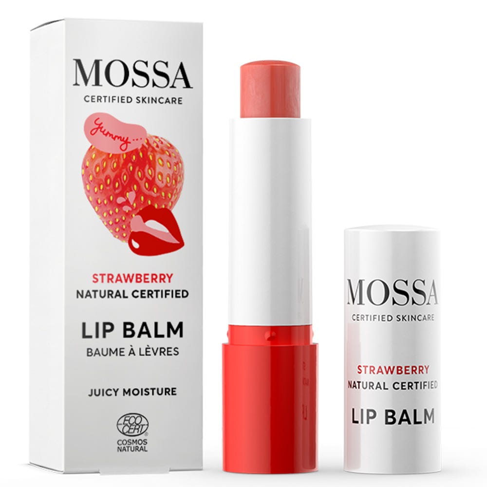 MOSSA Strawberry Lip-Balm 4,5 g