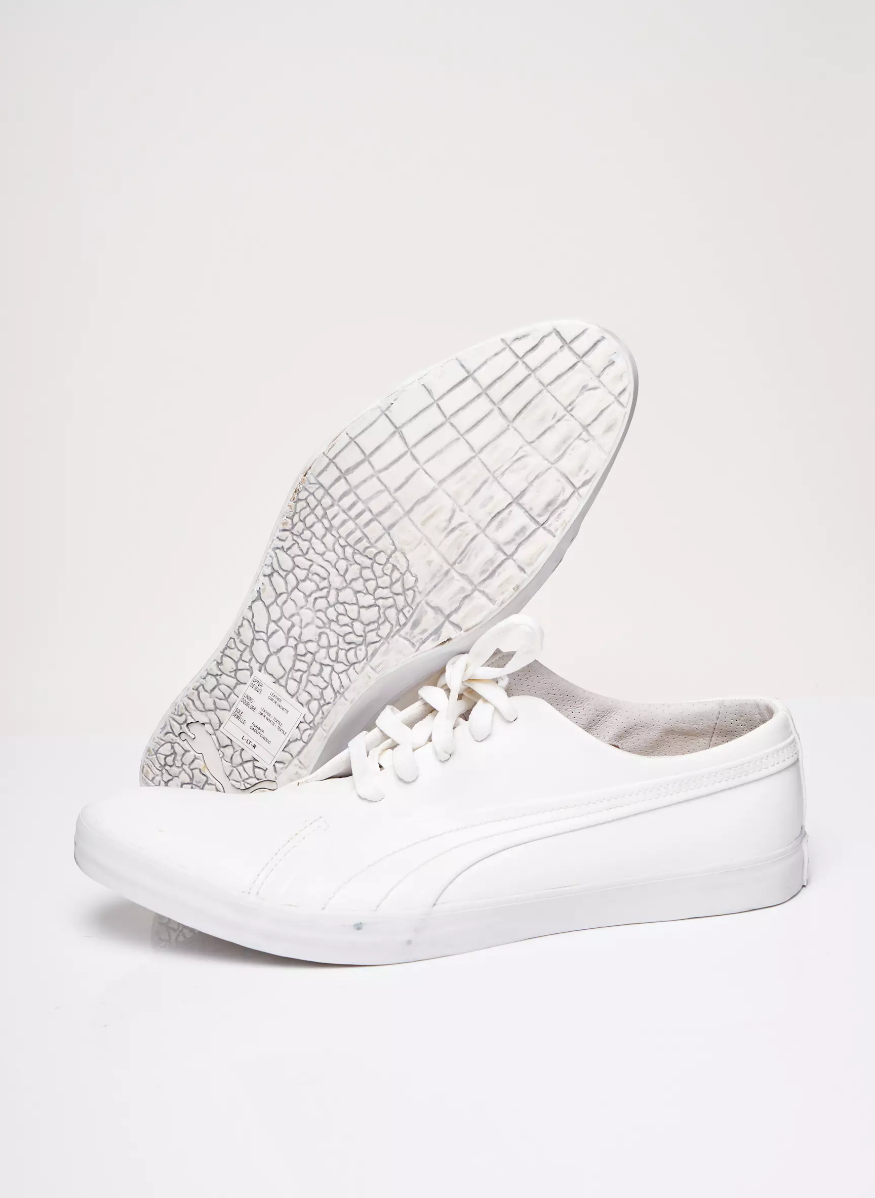 Puma Baskets Homme couleur blanc
