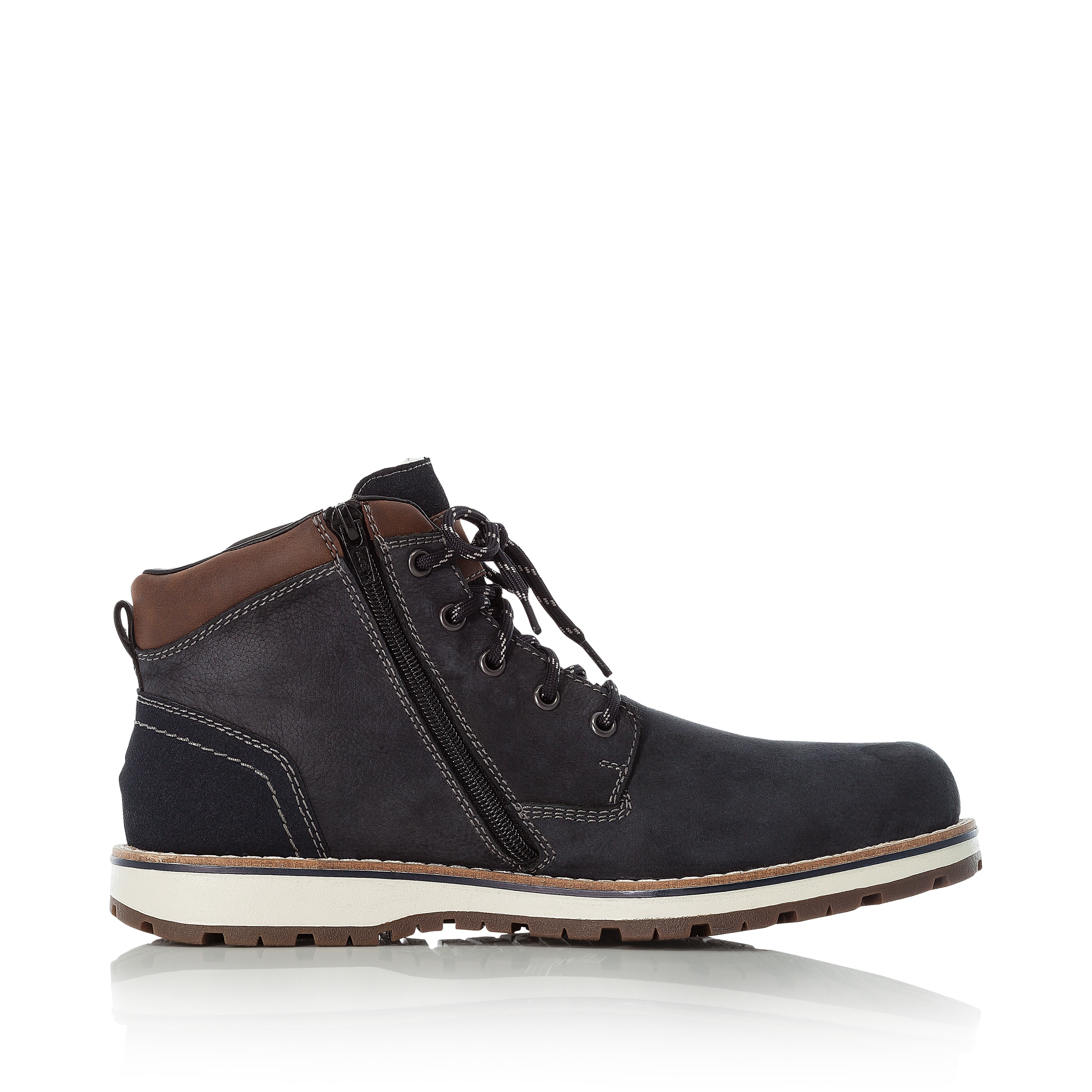 Rieker Herren Schnürstiefel pazifikblau