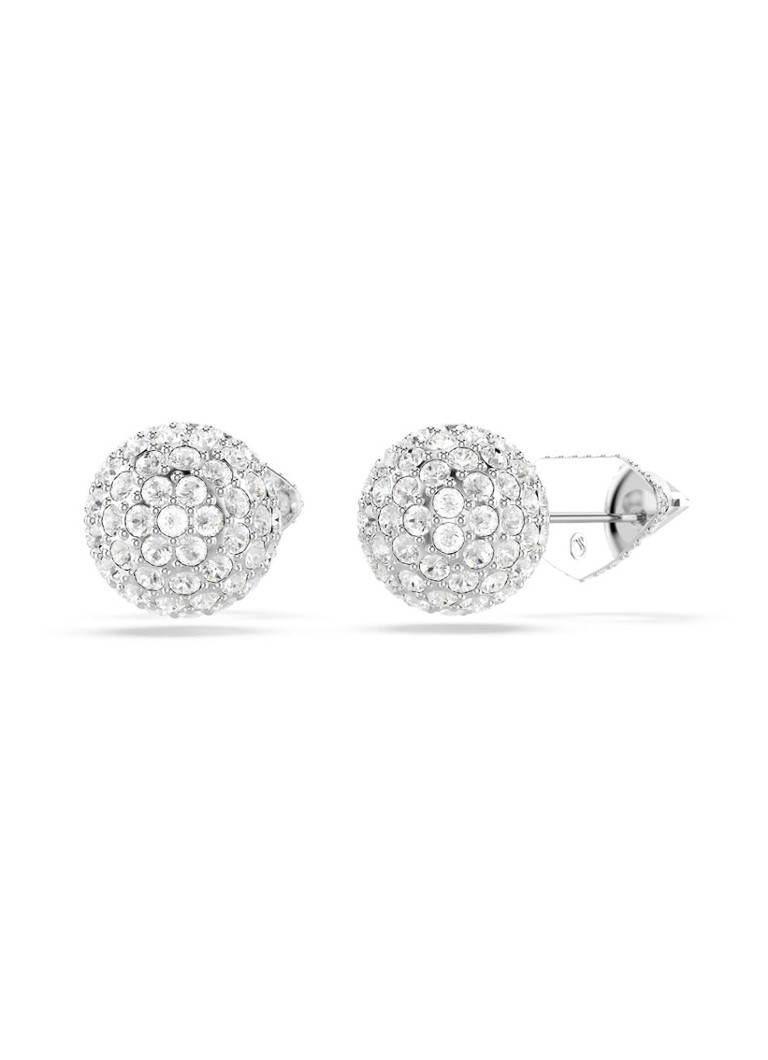 Swarovski Lucent stud earrings with crystal
