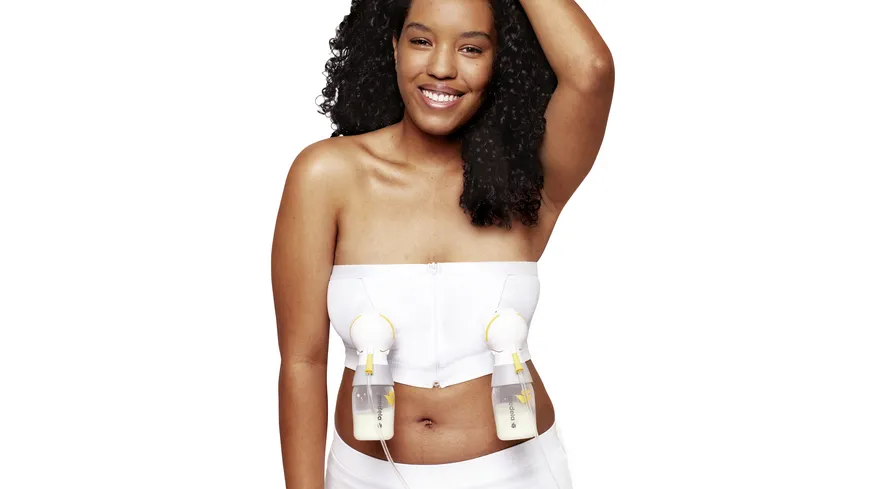 Medela Hands-free™ Abpump-Bustier weiß, Gr. XL weiß