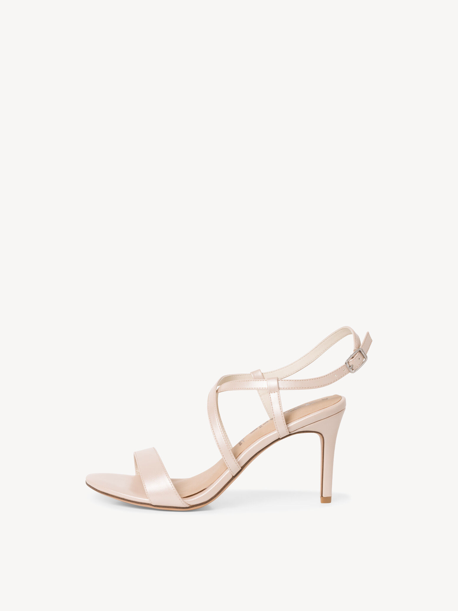 Sandale à talon - rose