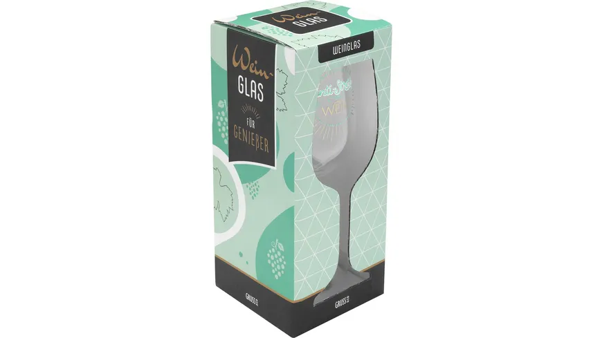 GRUSS&CO Weinglas M:ANTI