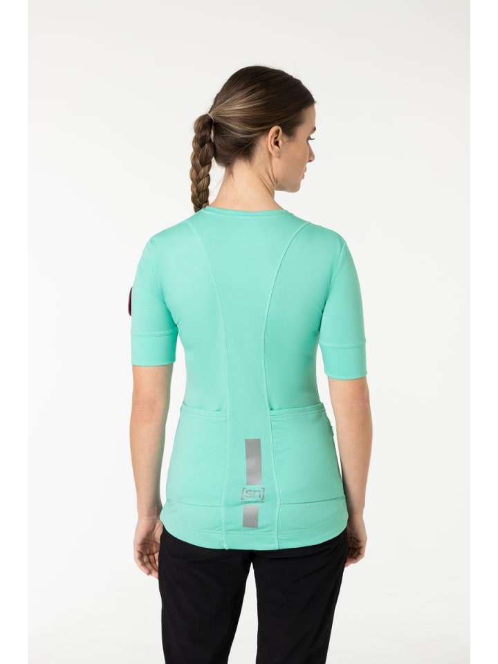 super.natural Merino Fahrradtrikot W GRAVA TEE in mintgrün günstig kaufen