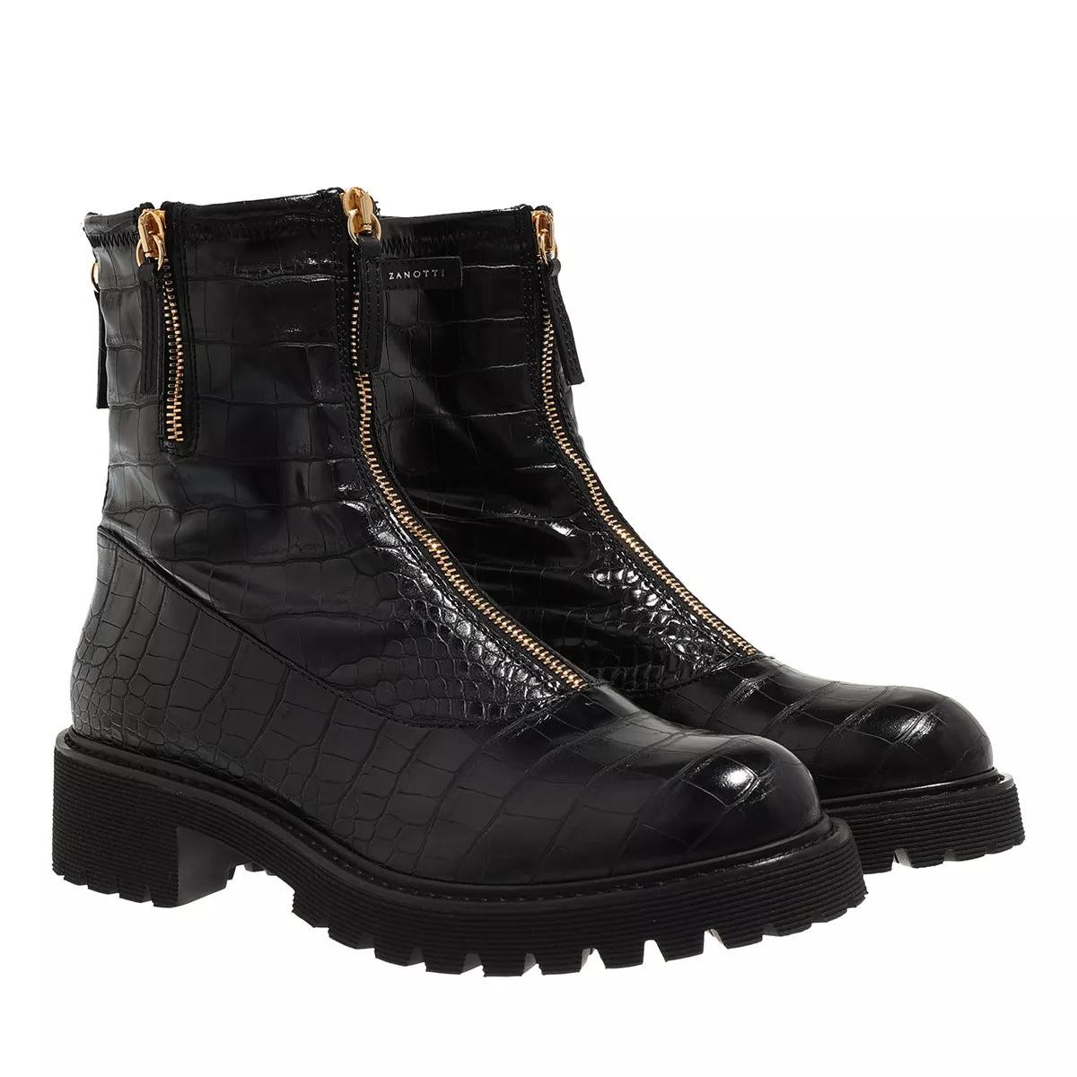 GIUSEPPE ZANOTTI Stiefeletten schwarz Stiefelette