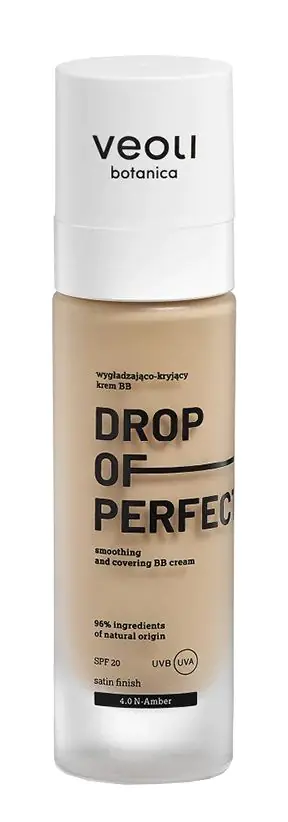 Veoli Botanica Drop of Perfection BB krema za zaglađivanje i prekrivanje 4.0 Amber