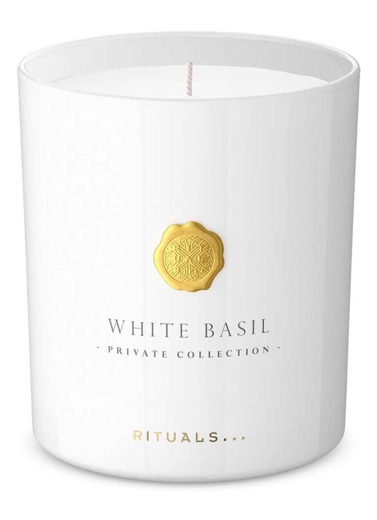 Candela profumata al basilico bianco Rituals - 360 g