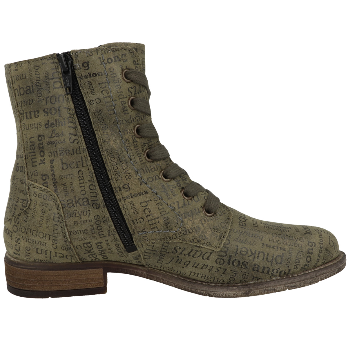 Josef Seibel Sanja 82 Stiefelette gruen