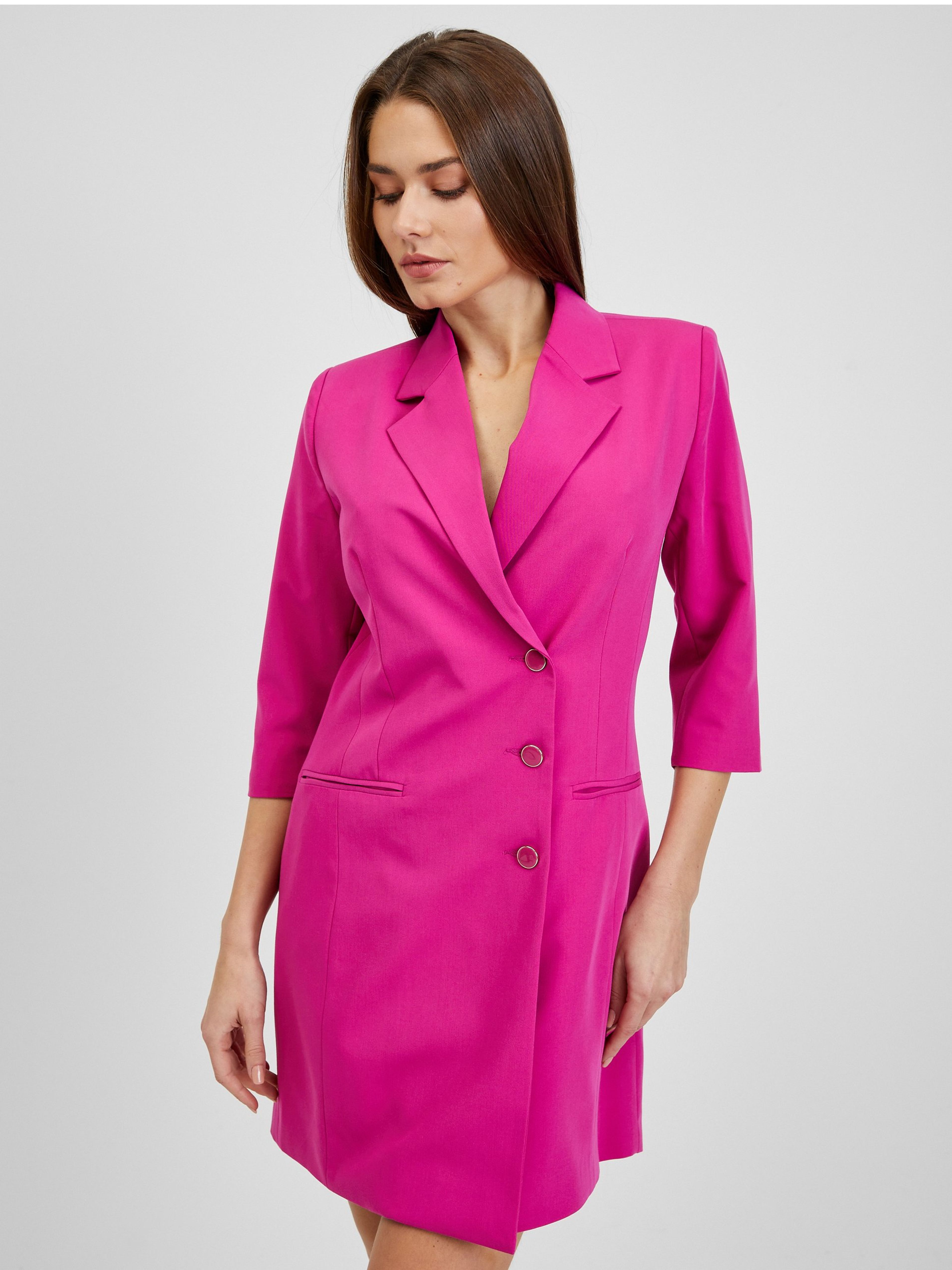 Dunkelrosa Damenkleid ORSAY