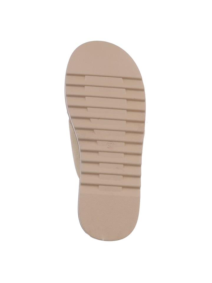 Ital-Design Sandale & Sandalette in Hellbraun günstig kaufen