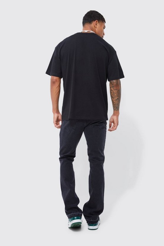 Slim-Fit Schlagjeans