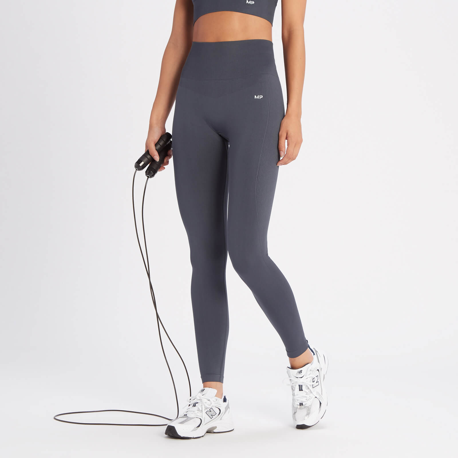 Legging sans coutures MP Shape pour femmes – Anthracite