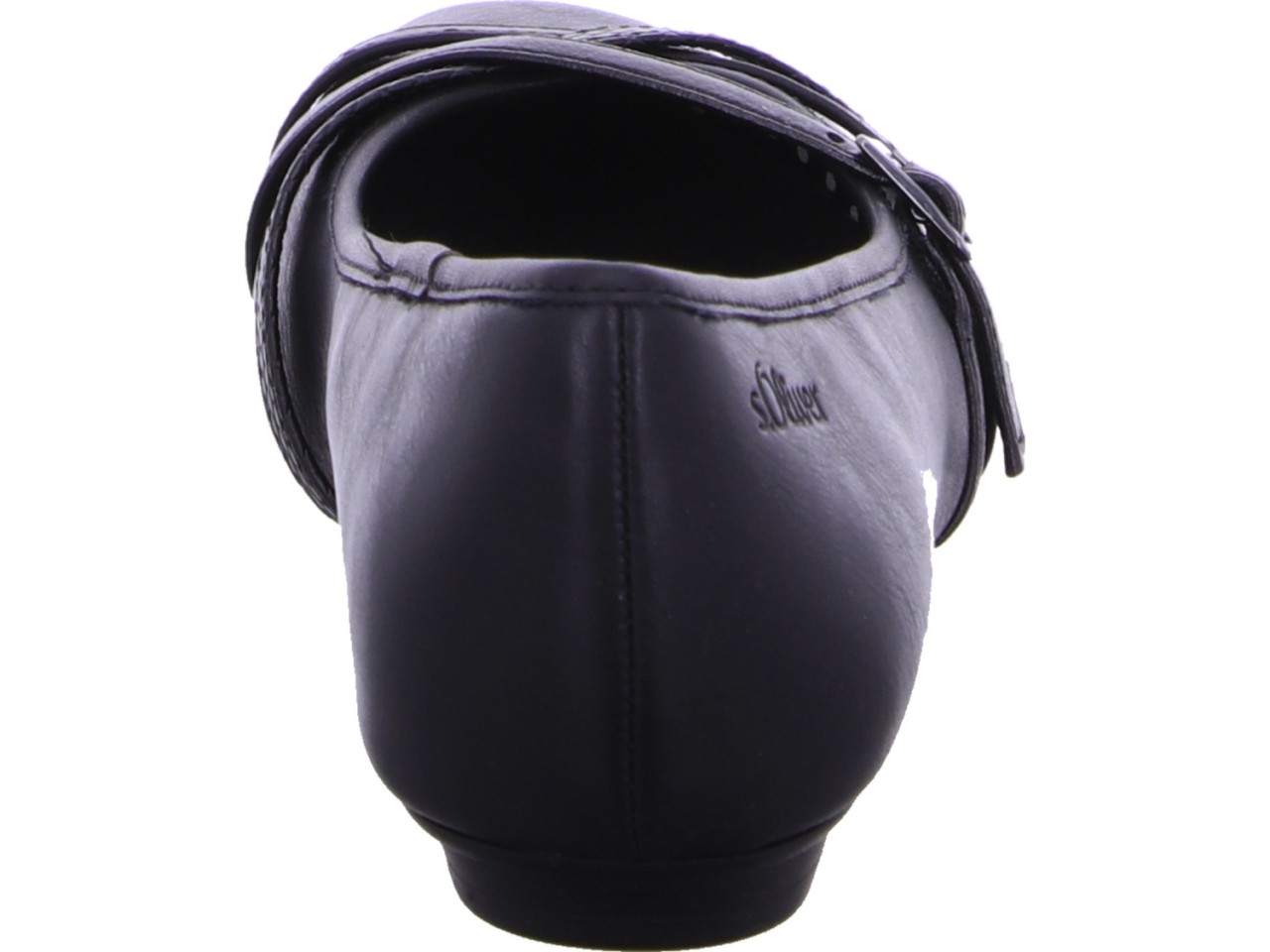S.OLIVER Sportliche Slipper schwarz