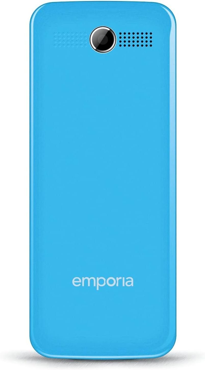 Emporia MD212 Dual-SIM schwarz/blau Seniorenhandy (4,57 cm/1,8 Zoll, 0,3 MP Kamera, Telefonbuch mit 300 Speicherplätzen)