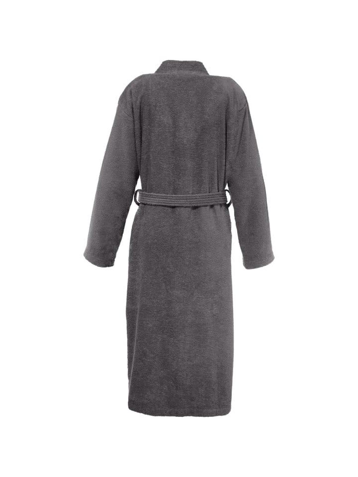 REDBEST Frottier Unisex-Bademantel Chicago in anthrazit günstig kaufen