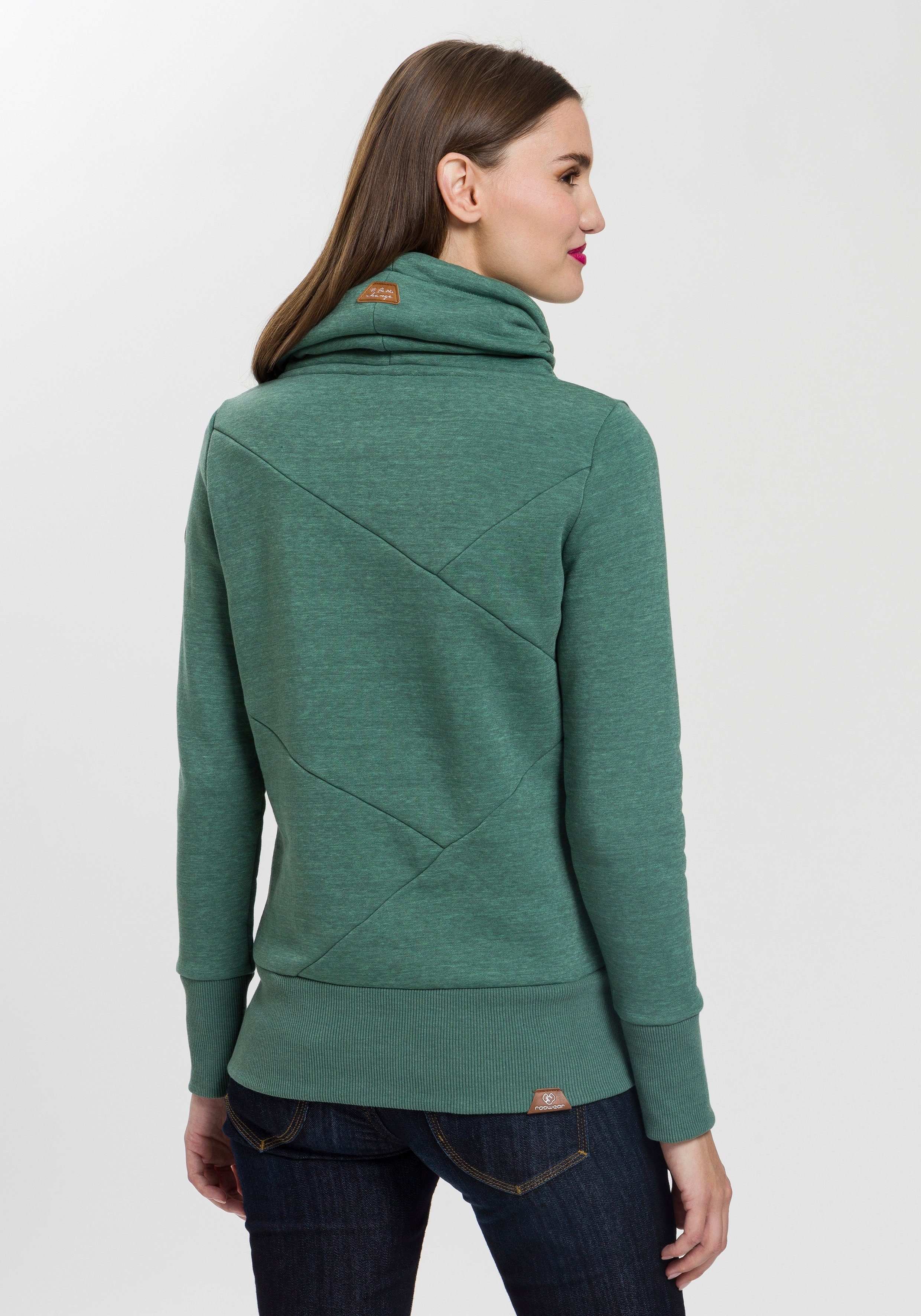Ragwear Sweater VIOLLA mit hohem Stehkragen