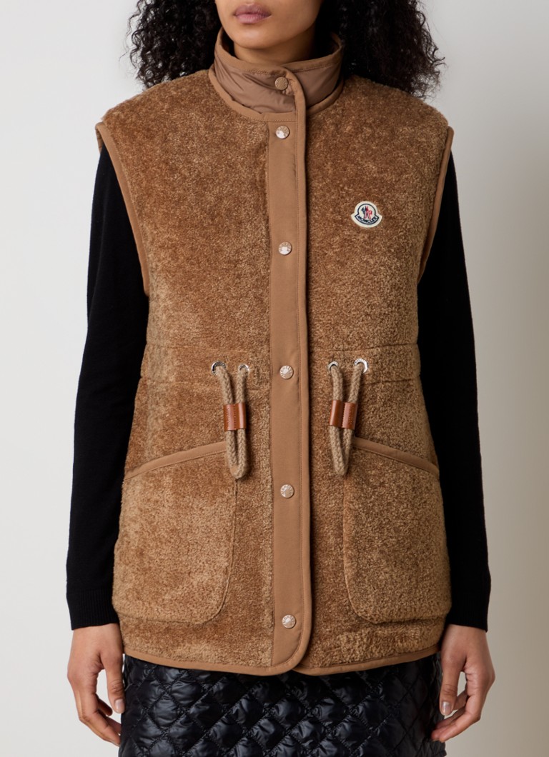 Moncler Quilted Body Warmer with Down Padding and Drawstring