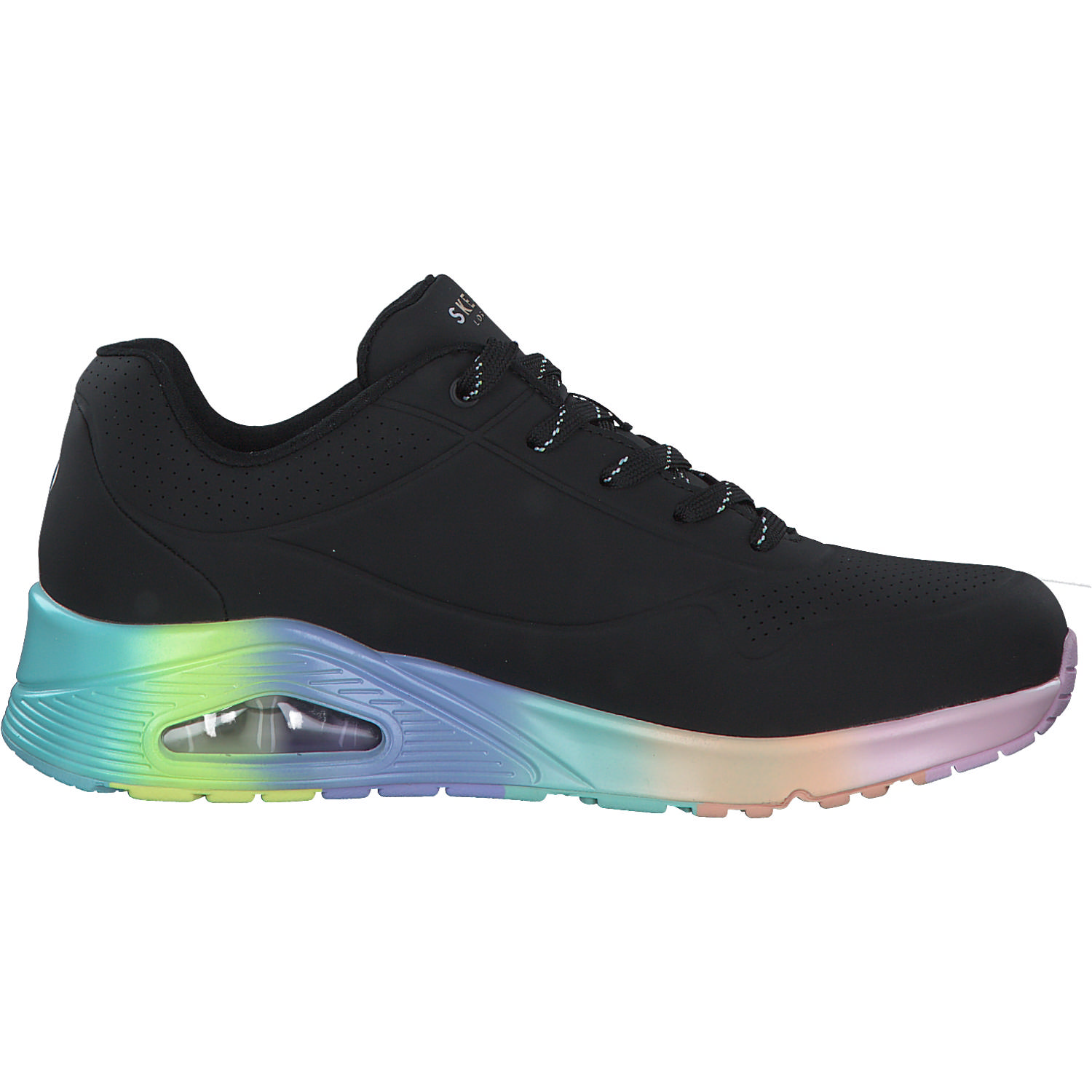 Skechers 155134, Schnürschuhe, Damen, Schwarz