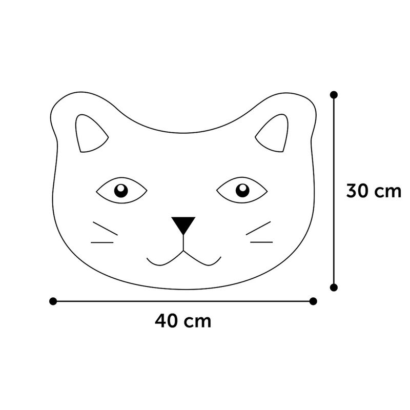Flamingo Vorleger für Katzentoiletten Pancho