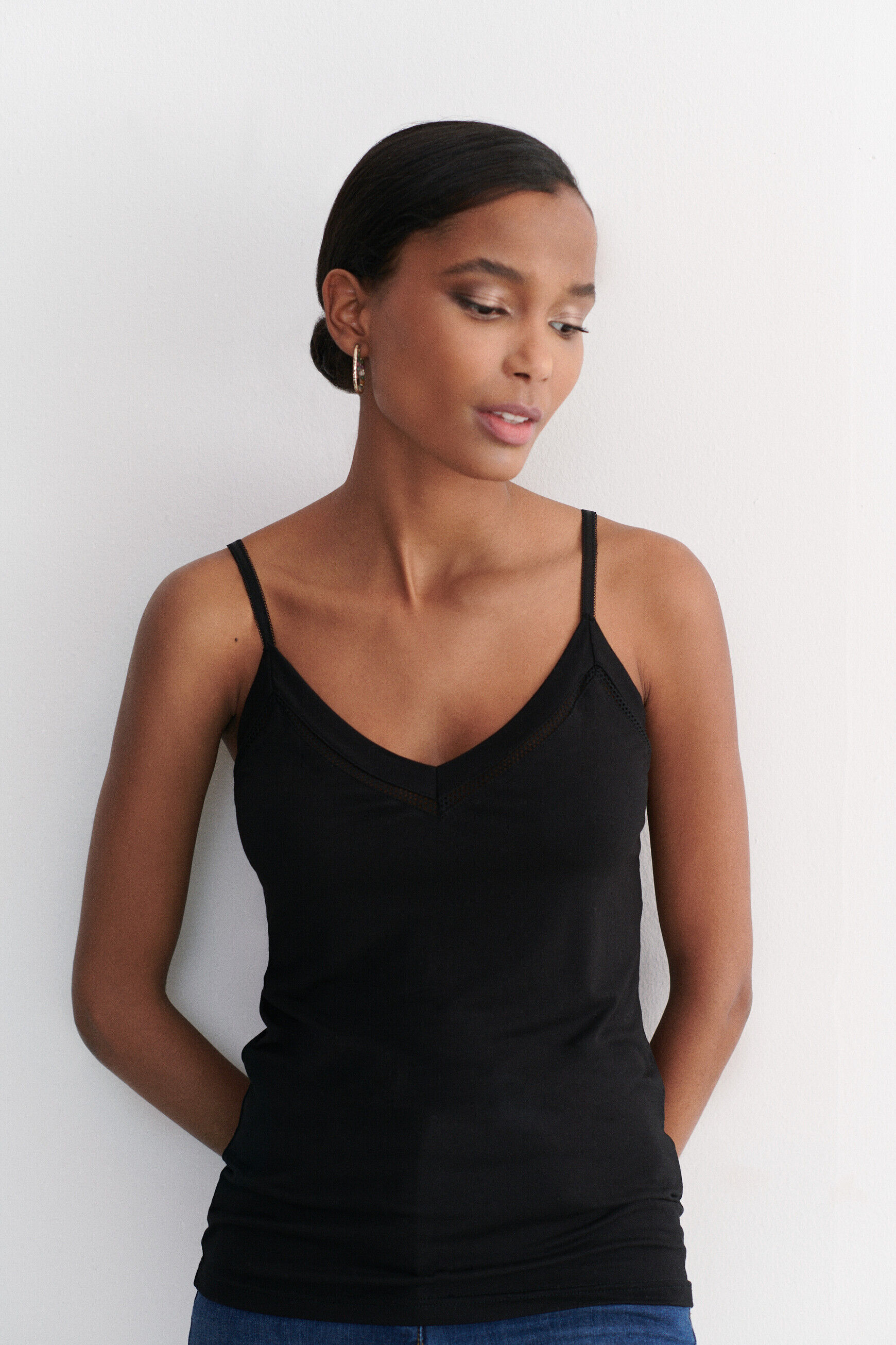 top bea noir femme