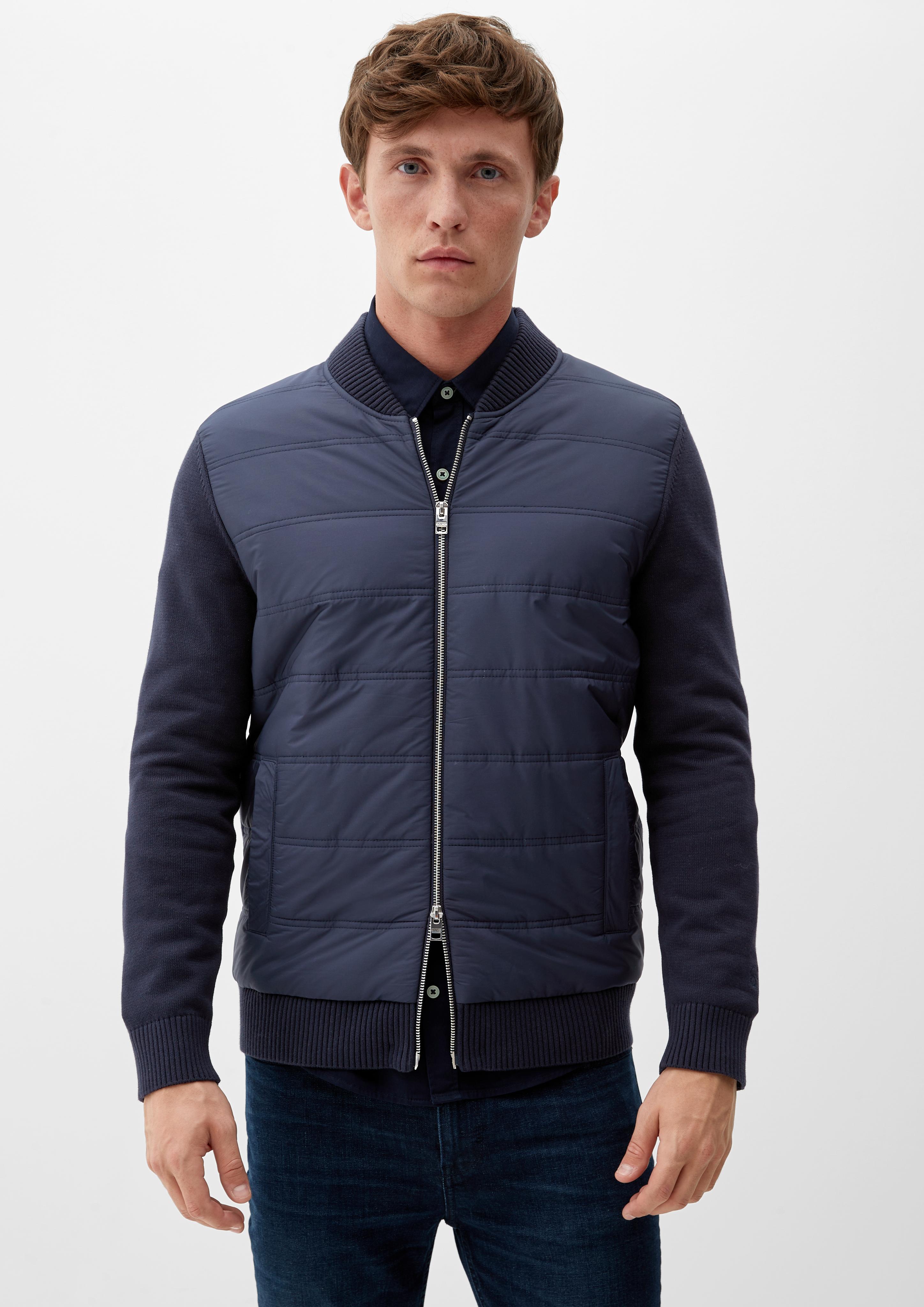 Steppjacke mit Ärmeln aus Strick  2118064-5959
