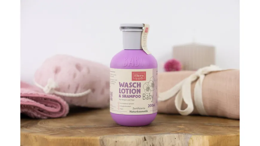 ELTERN FÜR DICH Baby Waschlotion und Shampoo 200 ml