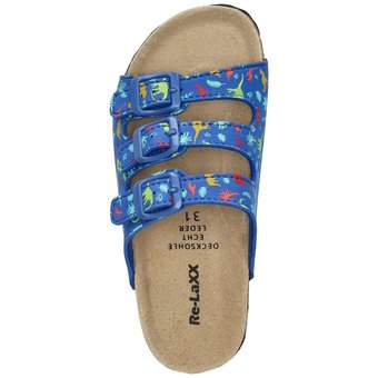 Re-Laxx Pantolette in blau