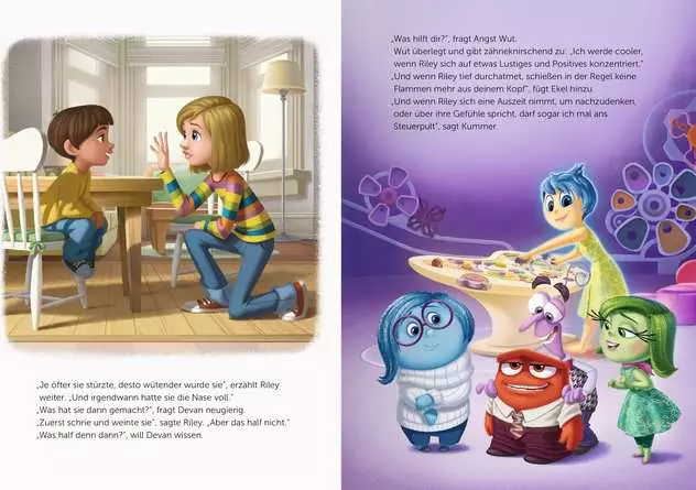 Ravensburger Alltagshelden – Gefühle lernen mit Disney: Disney/Pixar Alles steht Kopf: Wie Hitzköpfe cool bleiben. Über den Umgang mit Wut.
