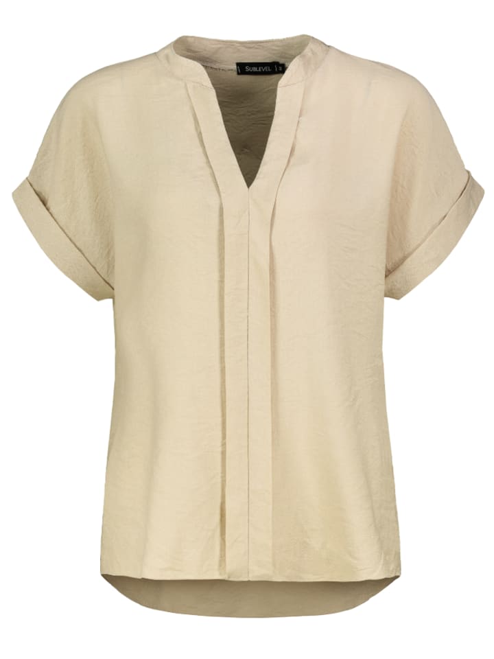 Sublevel Bluse in Beige günstig kaufen