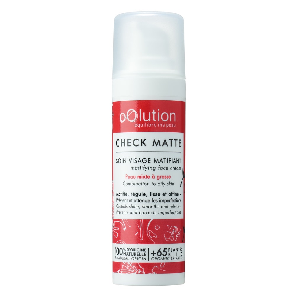 Oolution Check Matte soin visage hydra-matifiant