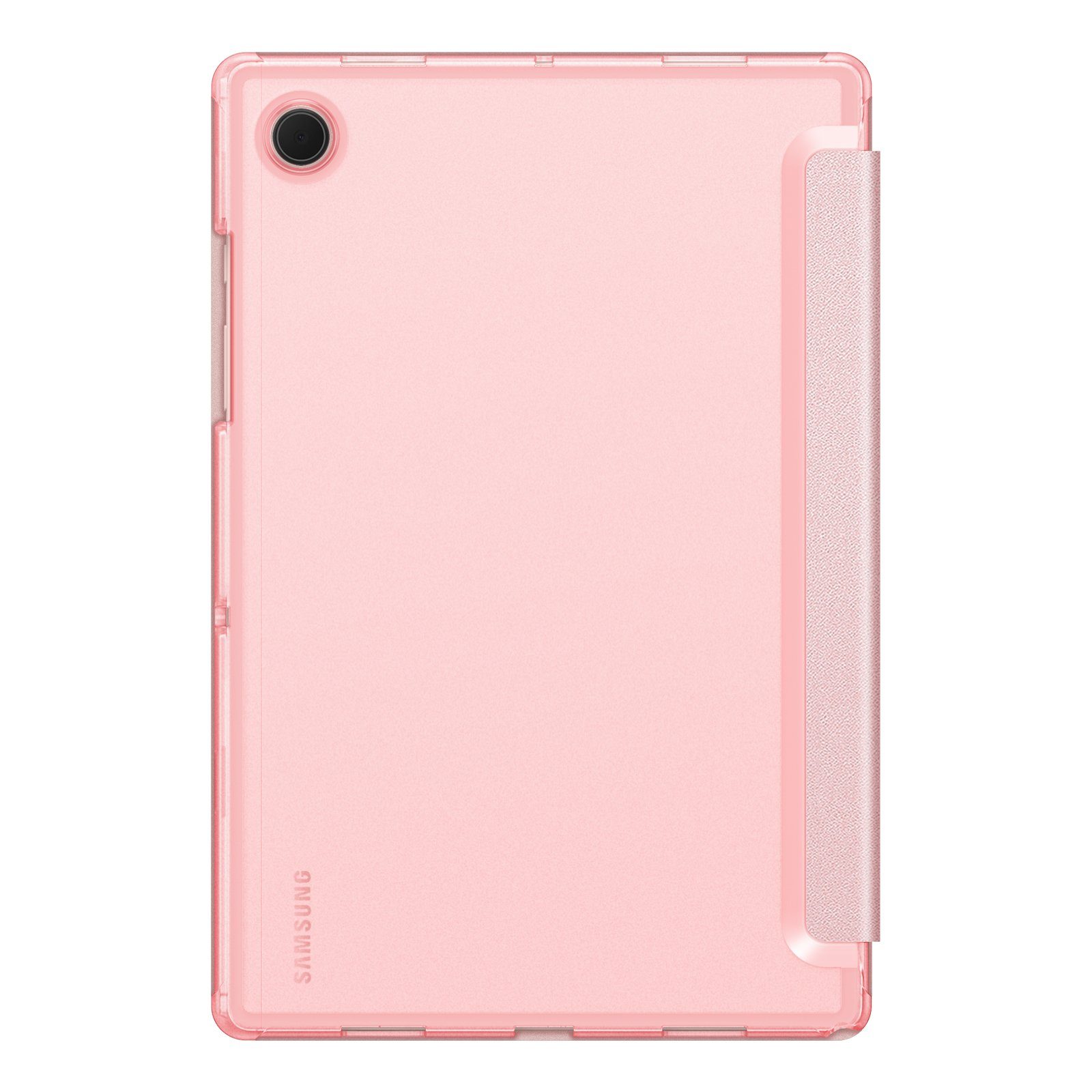 Fintie Tablet-Hülle Hülle für Samsung Galaxy Tab A8 10.5 Zoll 2021 SM-X200/X205/X207 10.5 Zoll, Ultradünn Hülle mit Transparenter Rückseite Cover und Auto Schlaf/Wach