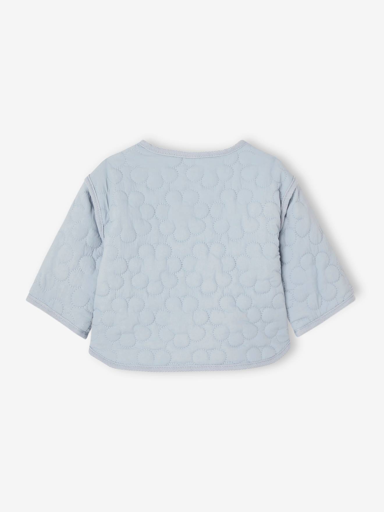 Vertbaudet Baby Steppjacke mit Recyclingmaterial - hellblau