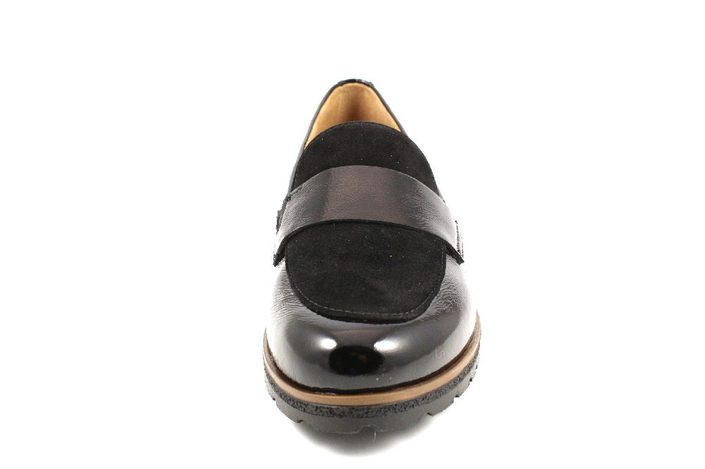 GABOR Komfort Slipper schwarz