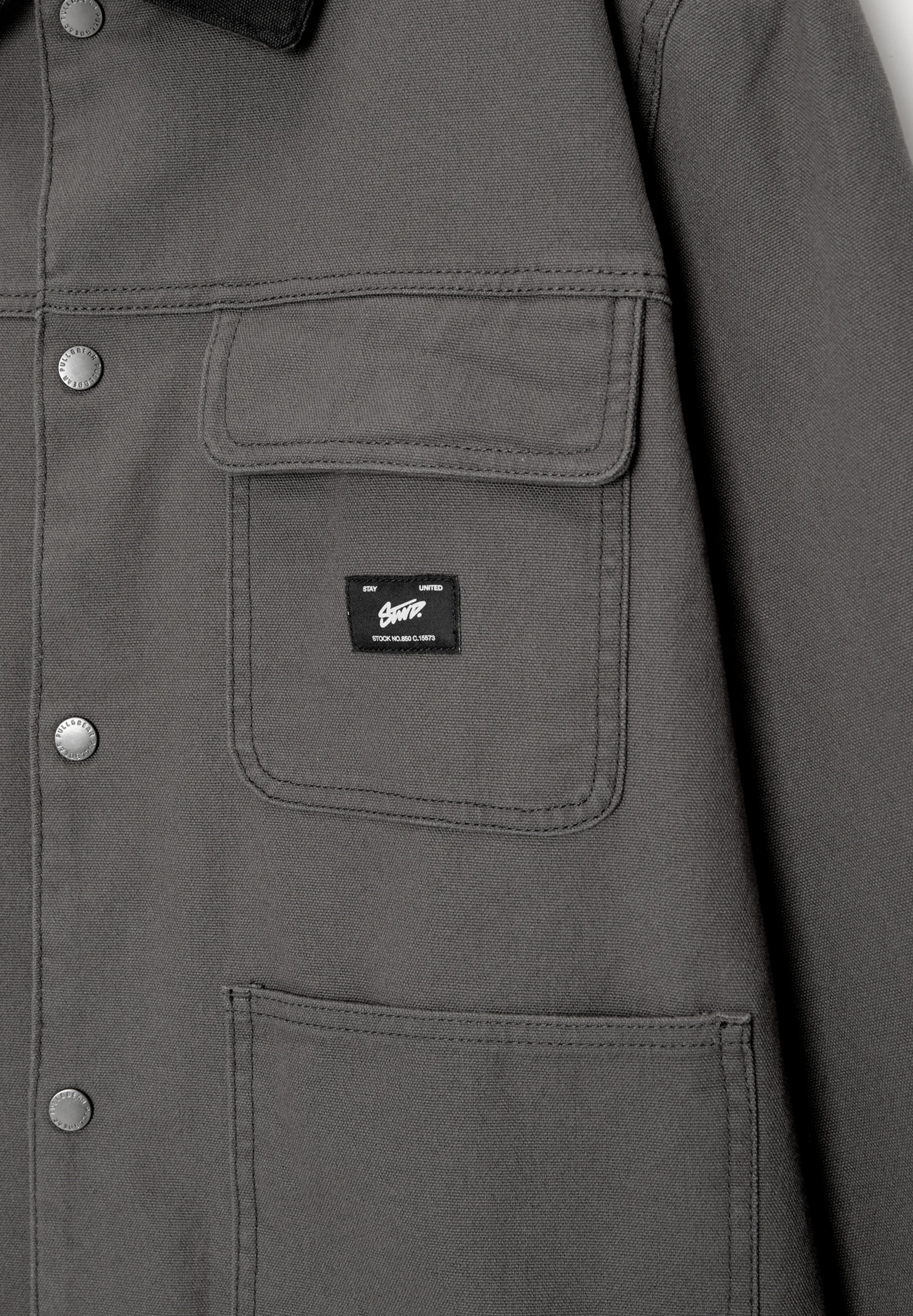 PULL&BEAR STWD TRUCKER - Chaqueta ligera
