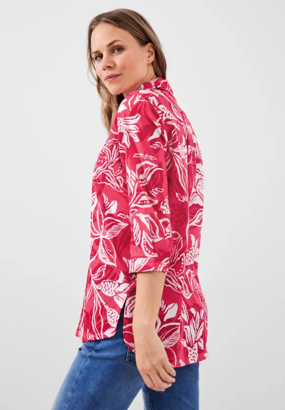 CECIL Leinenmix Longbluse