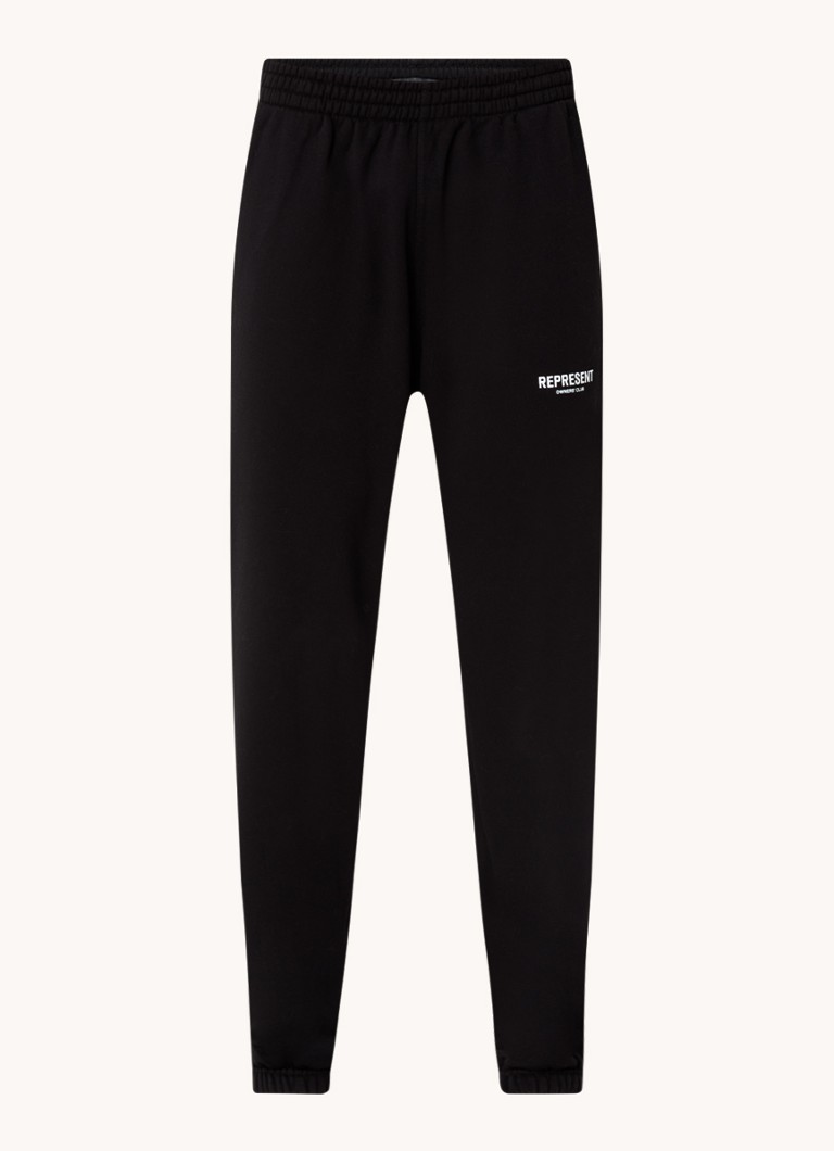 Pantaloni de jogging cu imprimeu Represent Owners Club cu logo și geantă laterală