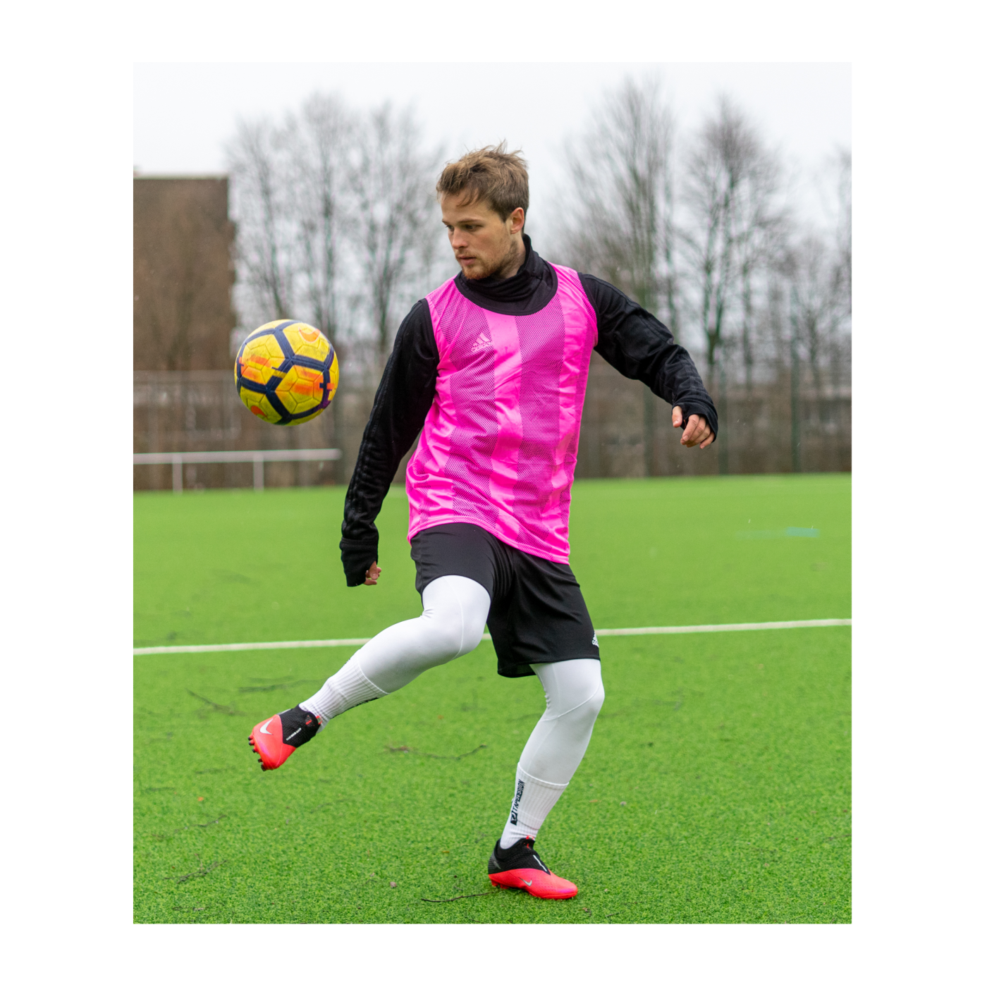 Cawila Trainingsleibchen UNI 3er Set Blau | Kennzeichnungshemden