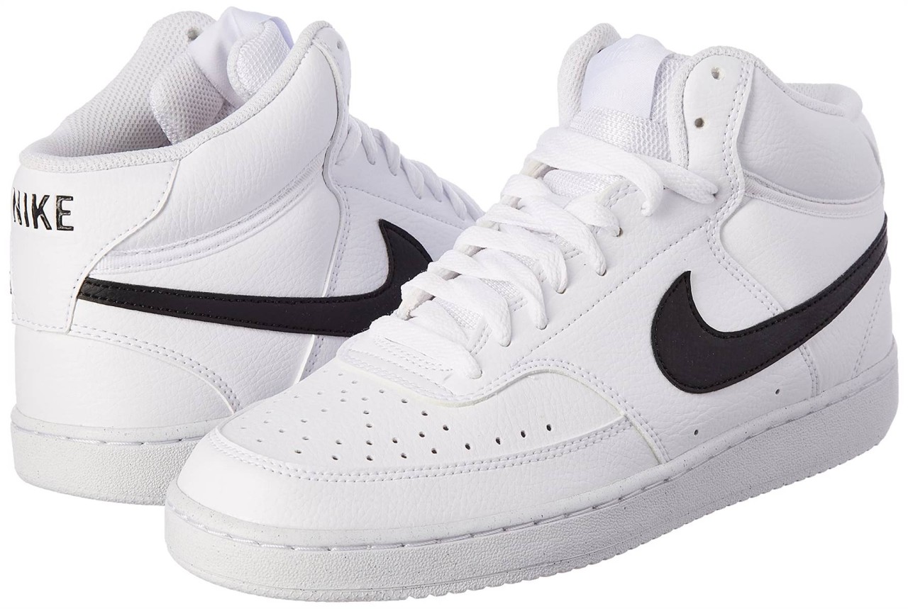 NIKE Freizeit Schnürer weiss