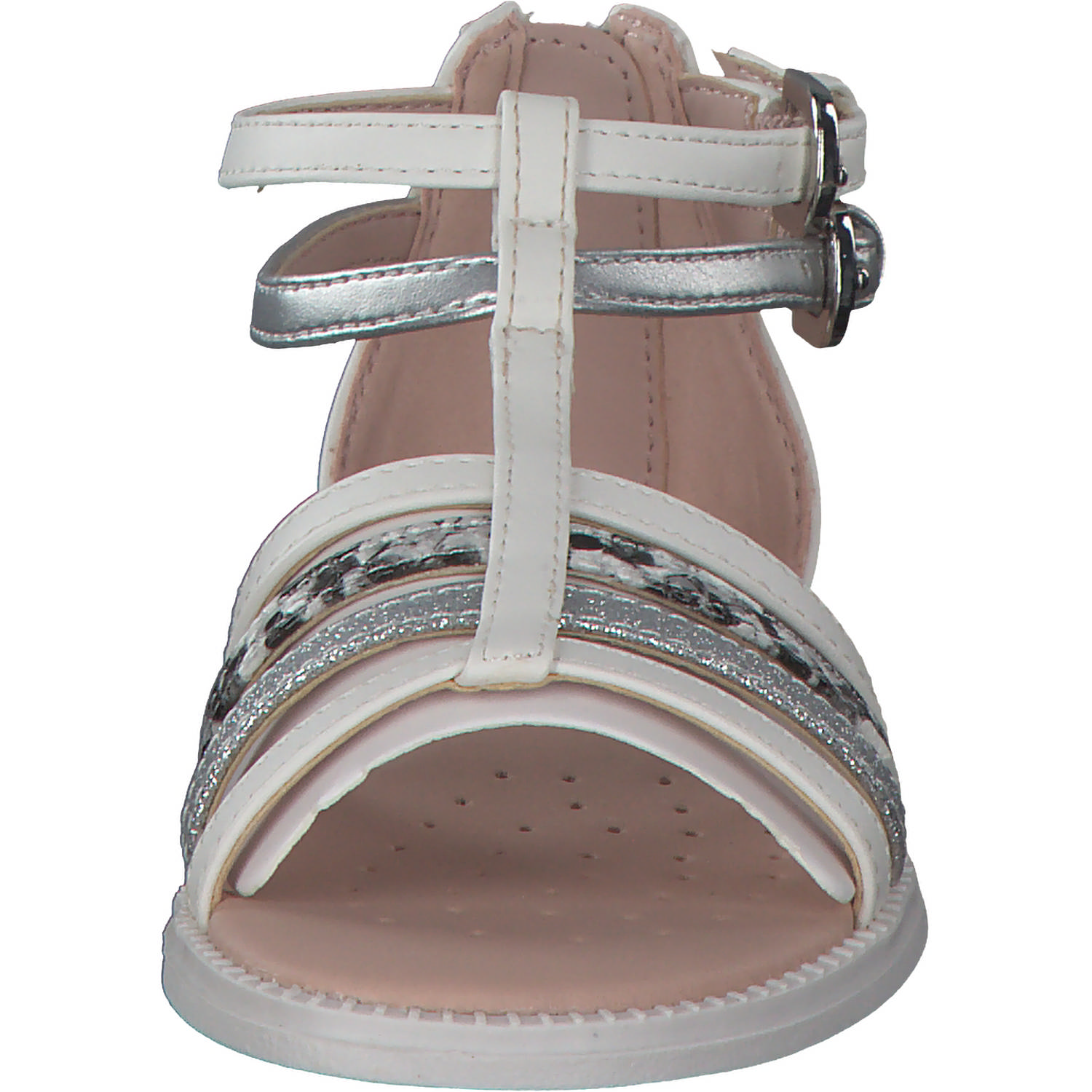 Geox J7235D, Sandalen (Kinder), Kinder, Weiß
