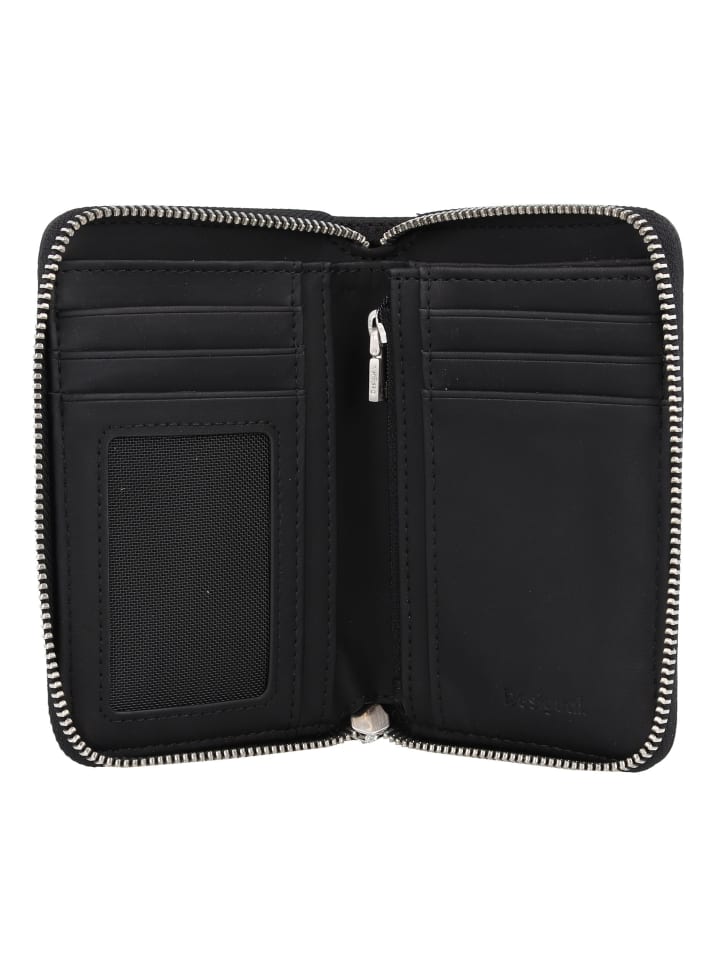 Desigual Basic 2 Geldbörse 14 cm in black günstig kaufen onesize