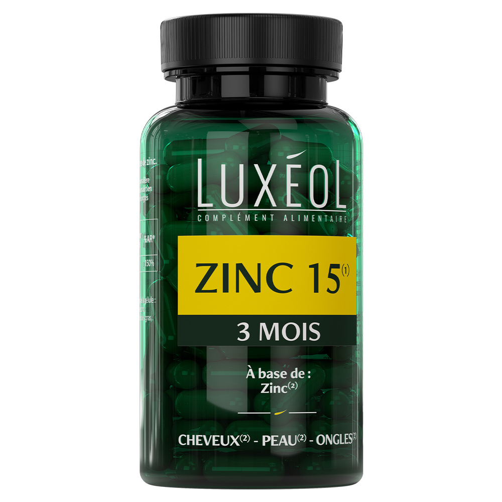 Luxéol Luxéol Zinc 15 Complément alimentaire