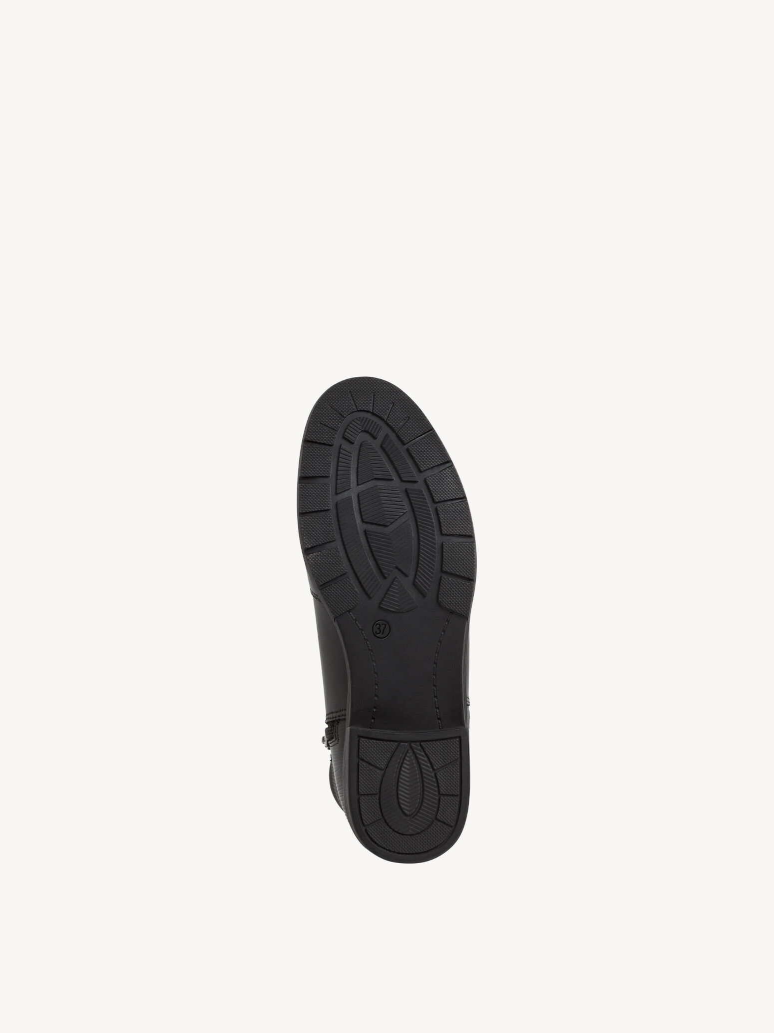 Bottine en cuir - noir